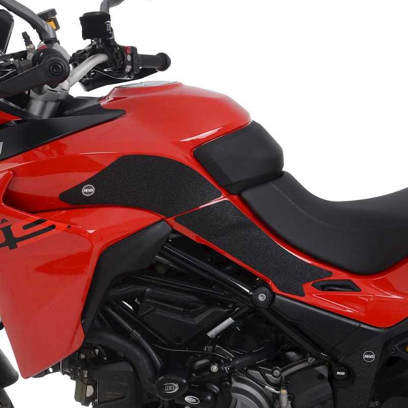 NAKLEJKA NA BAK TANKPAD ANTYPOŚLIZGOWY 4 CZĘŚCI RG RACING DUCATI MTS V2(S) 22- BLACK 1