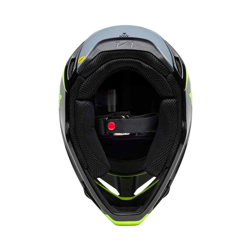 Kask motocyklowy FOX V1 Flow Black Yellow 11 324962_ZAL767680.jpg