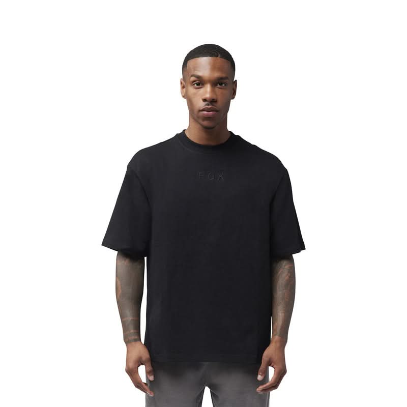T-Shirt FOX Wordmark Oversized Black 5 311604_ZAL719682.jpg