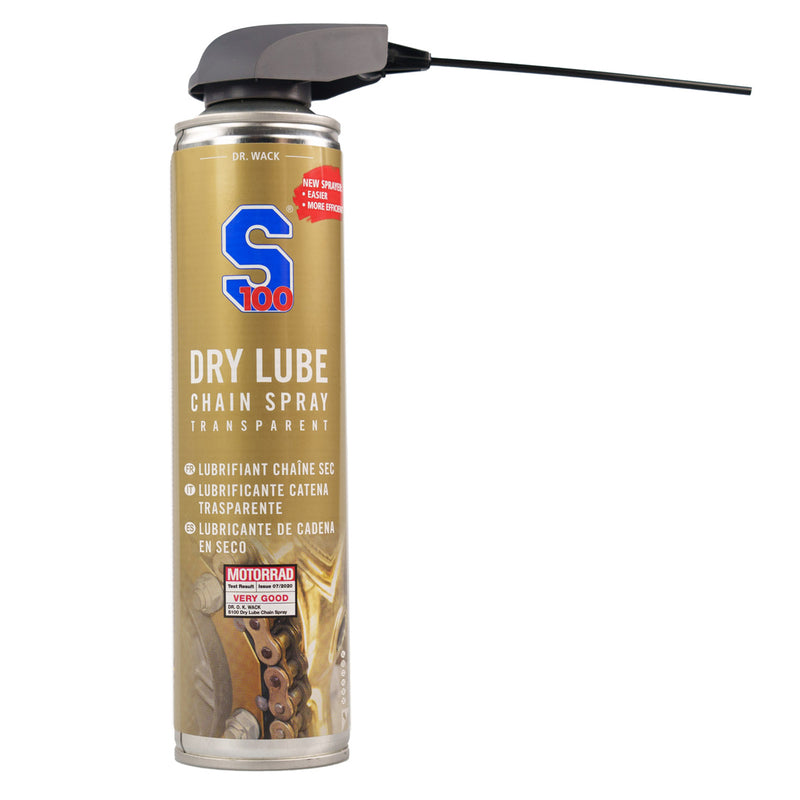 SMAR DO ŁAŃCUCHA W SPRAYU S100 DRY LUBE CHAIN SPRAY 400ML 3