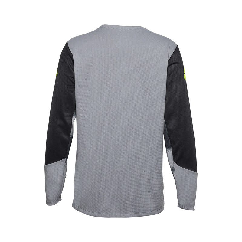 Koszulka Rowerowa Z Długim Rękawem Fox Junior Defend Taunt Steel Grey 3 309783_ZAL743949.jpg