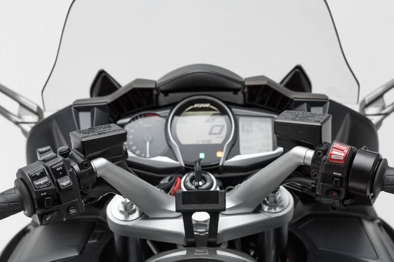 MOCOWANIE GPS NA KIEROWNICĘ SW-MOTECH YAMAHA FJR 1300 (04-) BLACK 1