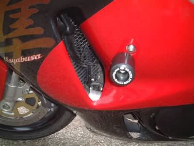 CRASHPADY CLASSIC RG RACING SUZUKI GSX1300R HAYABUSA 99- 07 BLACK 1