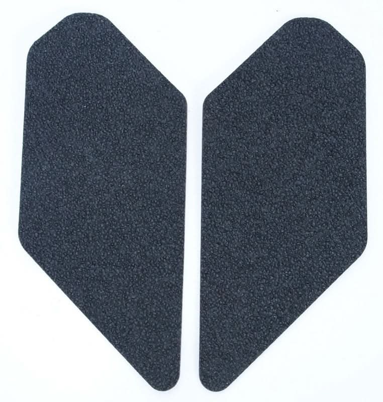 NAKLEJKA NA BAK TANKPAD ANTYPOŚLIZGOWY RG RACING UNIWERSALNY BLACK 17X7.5 CM 1