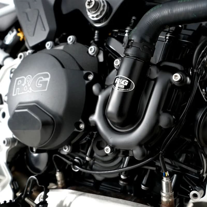 OSŁONA SILNIKA RG RACING BMW F900R/ XR 20- (RHS- WATERPUMP COVER ROAD/RACE VERSION) BLACK 5