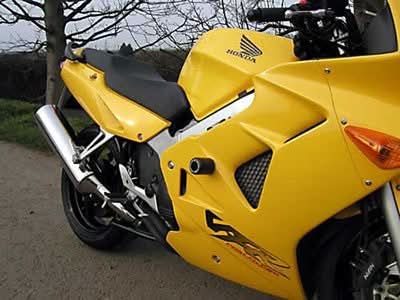 CRASHPADY CLASSIC RG RACING HONDA VFR800 98- 01 BLACK 1