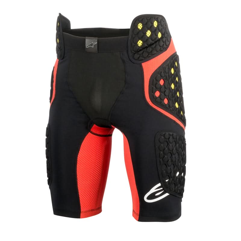 Spodenki z Ochraniaczami Alpinestars Sequence Pro Black/Red 1 252170_ZAL485533.jpg