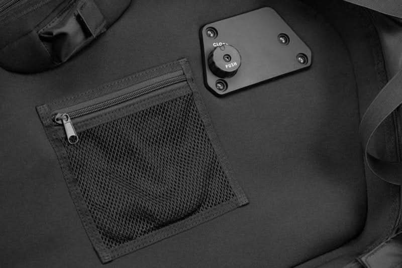 ZESTAW KUFRÓW BOCZNYCH AERO ABS I STELAŻY SW-MOTECH DUCATI MULTISTR 1200 (10-14) BLACK 2X25L 7