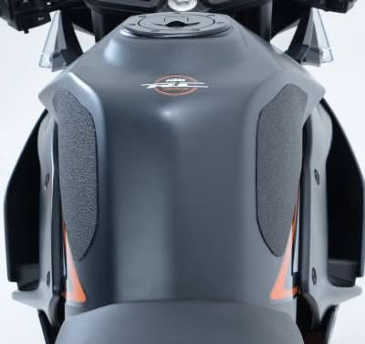NAKLEJKA NA BAK TANKPAD ANTYPOŚLIZGOWY 2 CZĘŚCI RG RACING KTM RC125 / 200 / 390 BLACK 7