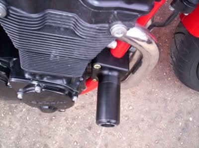 CRASHPADY CLASSIC RG RACING SUZUKI BANDIT 650 UP TO 06 BLACK 1