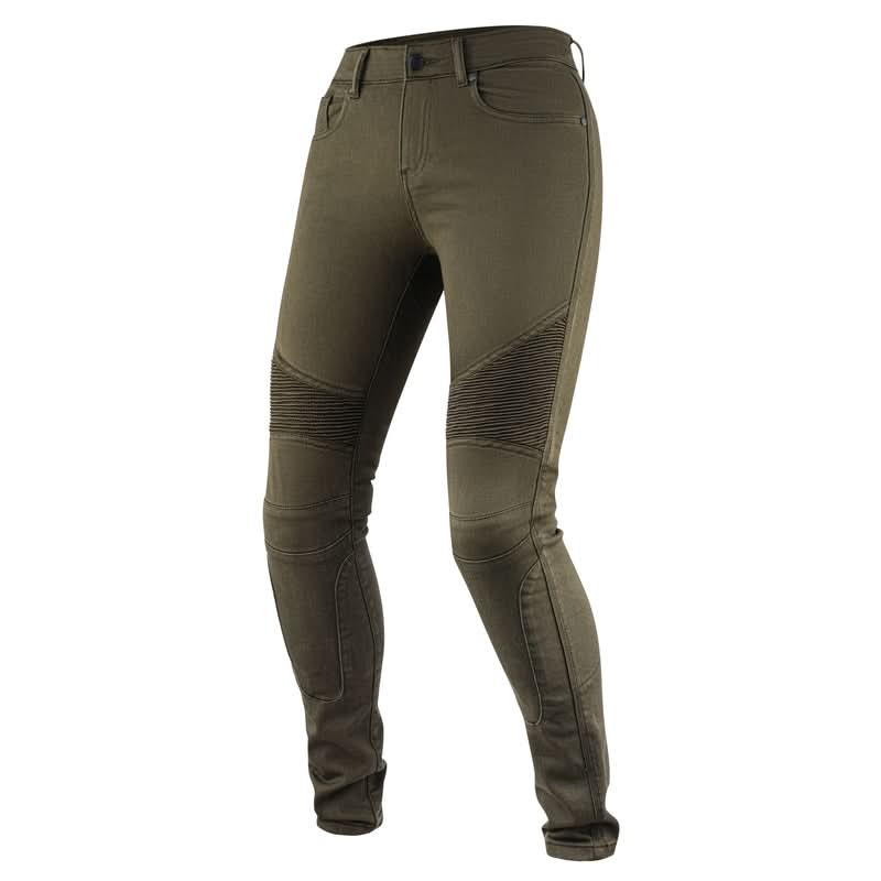 Jeansy motocyklowe damskie Rebelhorn Vandal Twill Olive 20 224497_ZAL528411.jpg