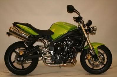 CRASHPADY AERO RG RACING TRIUMPH STREET TRIPLE 675 07- 12 BLACK 3