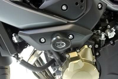 CRASHPADY AERO RG RACING YAMAHA XJ6 09- 12/DIVERSION 09- (NOT DIVERSION F) BLACK 1