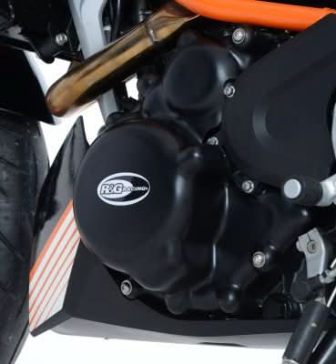 OSŁONA SILNIKA RG RACING KTM 390 DUKE UP TO 15/RC 390 UP TO 15, LEWA STRONA BLACK 1