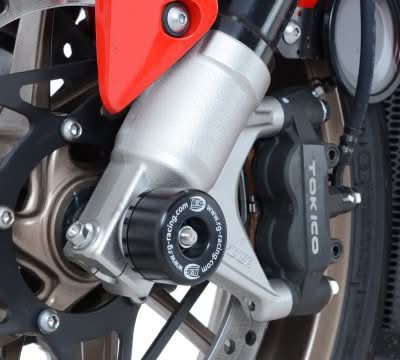 SLIDERY PRZEDNIEGO ZAWIESZENIA RG RACING HONDA VFR800 14- BLACK 1