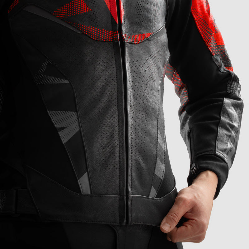 Kurtka motocyklowa skórzana Rebelhorn Inferno Black Fluo Red 7 324145_ZAL786504.jpg