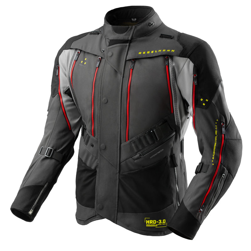 Kurtka motocyklowa tekstylna Rebelhorn Hardy 3.0 Black Dark Grey Fluo Yellow 1 324081_ZAL792700.jpg