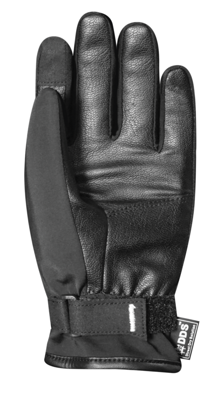 Motocyklowe Rękawice Skórzano-Tekstylne Racer Lady Wildry-F Black 2 206952_ZAL354525.png