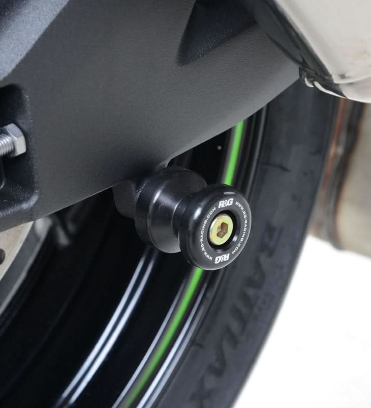 ROLKI WAHACZA RG RACING KAWASAKI ZX-10R 2016-/ZX-10RR 21- BLACK 1
