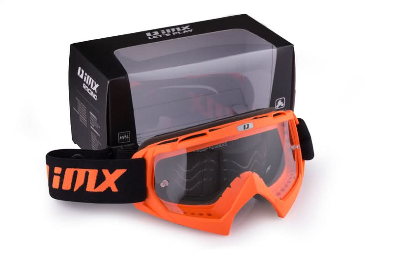 Gogle iMX Racing Mud Orange Matt z Szybą Clear (1 szyba w zestawie) 5 164710_ZAL254220.jpg