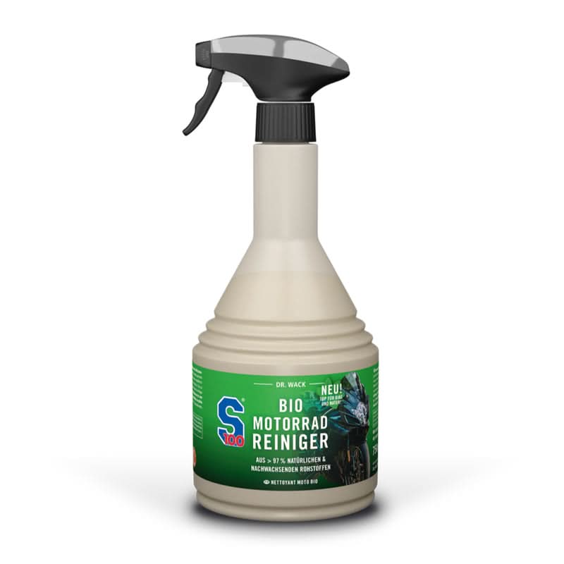 ŚRODEK DO CZYSZCZENIA MOTOCYKLA S100 BIO MOTORCYCLE CLEANER 750ML 1