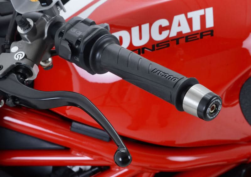 KOŃCÓWKI KIEROWNICY RG RACING DUCATI MONSTER 1200R/MONSTER 1200S 17-/SUPERSPORT (S) 17- BLACK 1