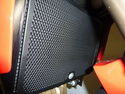 OSŁONA CHŁODNICY RG RACING DUCATI 1200 MULTISTRADA -2014 (NOT GRAN TURISMO MODEL) BLACK 1