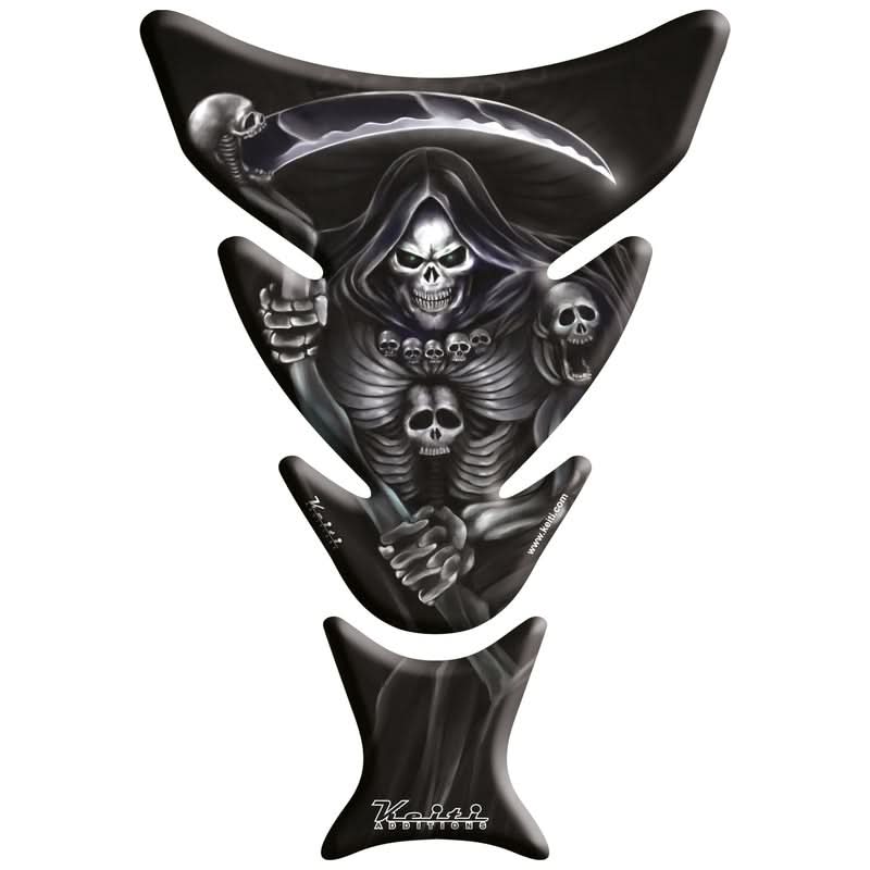 NAKLEJKA NA BAK TANKPAD KEITI BLACK REAPER2 1