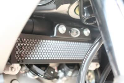 OSŁONA CHŁODNICY OLEJU RG RACING HONDA CROSSRUNNER BLACK 1
