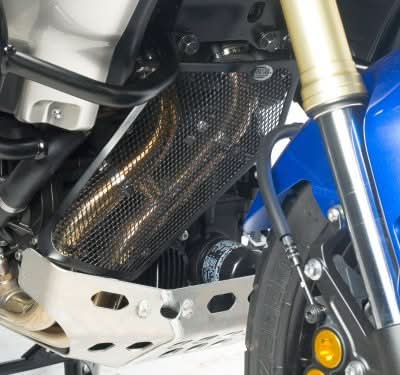 OSŁONA KOLEKTORÓW WYDECHOWYCH RG RACING YAMAHA SUPER TENERE 1200 BLACK 1