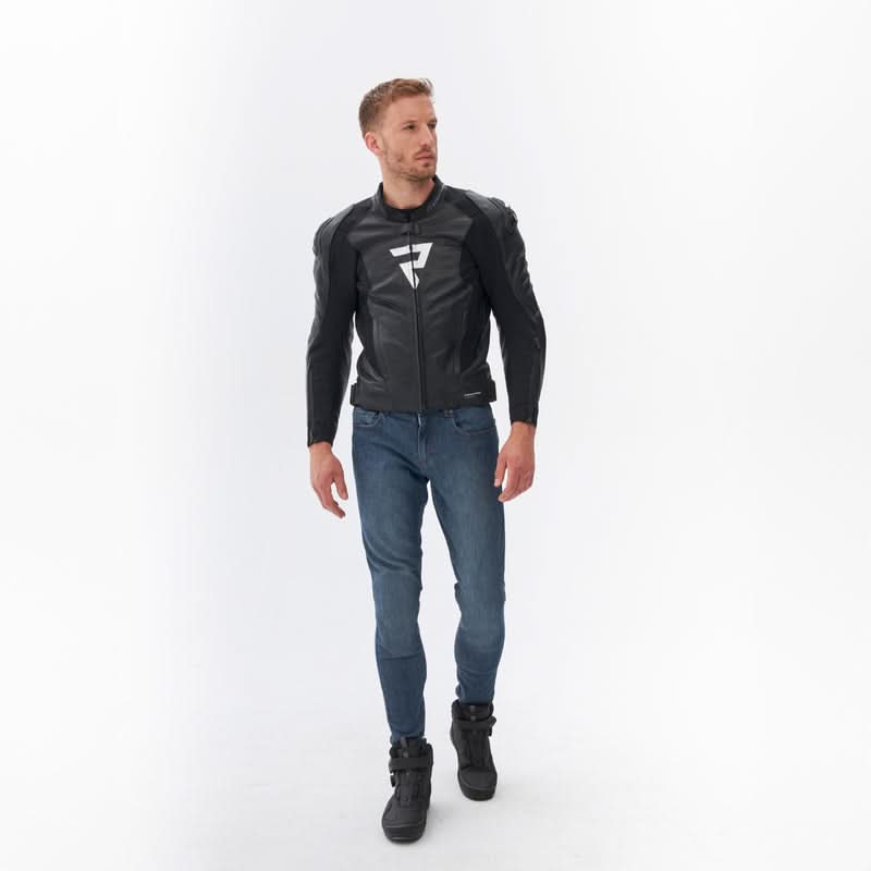 Kurtka motocyklowa skórzana Rebelhorn Veloce Black White 38 277781_ZAL678427.jpg