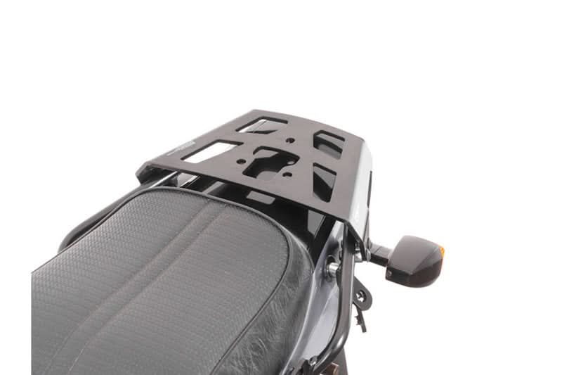 STELAŻ POD PŁYTĘ MONTAŻOWĄ KUFRA ALU-RACK SW-MOTECH KAWASAKI ZRX1100 ZRX 1200 R/S BLACK 1