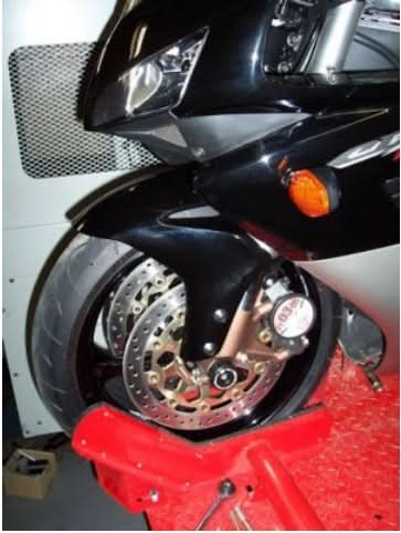 SLIDERY PRZEDNIEGO ZAWIESZENIA RG RACING FIREBLADE 00-07 BLACK 1