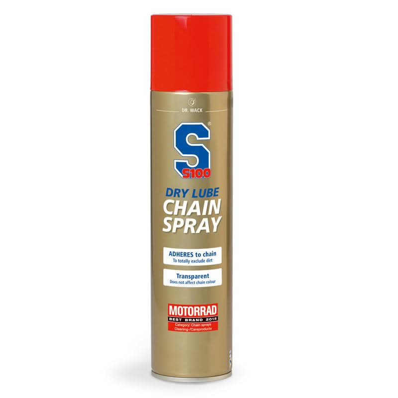 SMAR DO ŁAŃCUCHA W SPRAYU S100 DRY LUBE CHAIN SPRAY 400ML 1