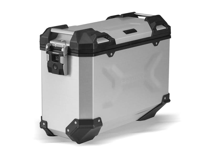KUFER BOCZNY NA LEWĄ STRONĘ SW-MOTECH TRAX ADV SILVER 37L (M) 7