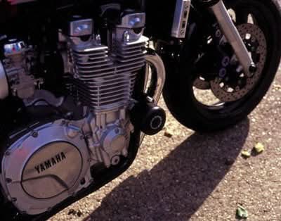 CRASHPADY CLASSIC RG RACING YAMAHA XJR1200/1300 (SP) BLACK 1