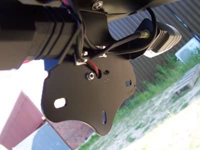 MOCOWANIE TABLICY REJESTRACYJNEJ RG RACING APRILIA RS 125 06- 1