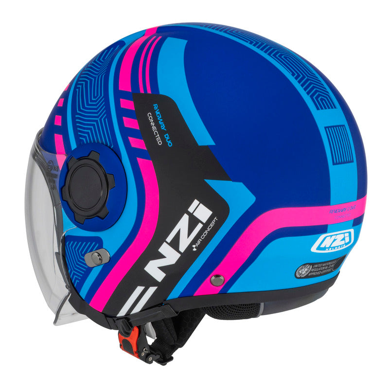Kask Motocyklowy NZI Ringway 2 Duo Connected Blue Pink Blue Matt 14 362181_ZAL859046.jpg