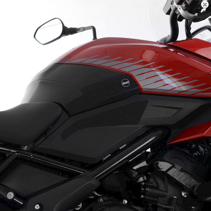 NAKLEJKA NA BAK TANKPAD ANTYPOŚLIZGOWY 4 CZĘŚCI RG RACING TRIUMPH TIGER 660 SPORT 22- BLACK 1
