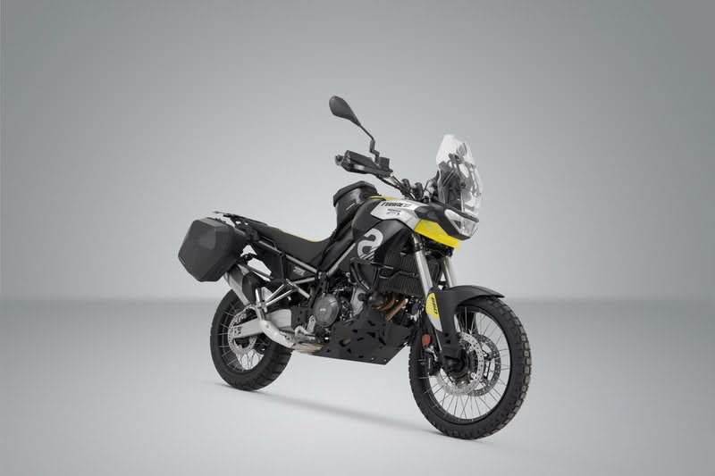 ZESTAW KUFRÓW BOCZNYCH URBAN ABS I STELAŻY SW-MOTECH APRILIA TUAREG 660 (21-) BLACK 2X16,5L 1