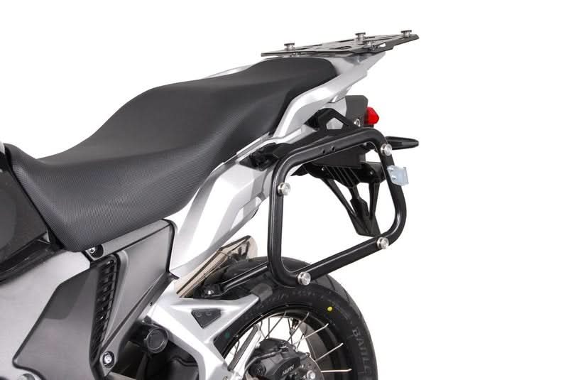 STELAŻ EVO NA KUFRY BOCZNE SW-MOTECH HONDA VFR 1200 X CROSSTOURER (12-) BLACK 1