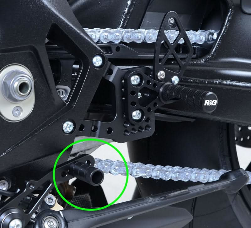 REGULOWANA UNIWERSALNA KOŃCÓWKA DŹWIGNI ZMIANY BIEGÓW LUB HAMULCA RG RACING (1SZT.) BLACK 3