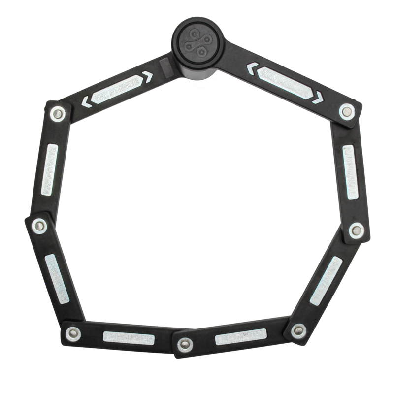 ZAPIĘCIE SKŁADANE KRYPTONITE KEEPER MINI FOLDING BLACK 80CM 5