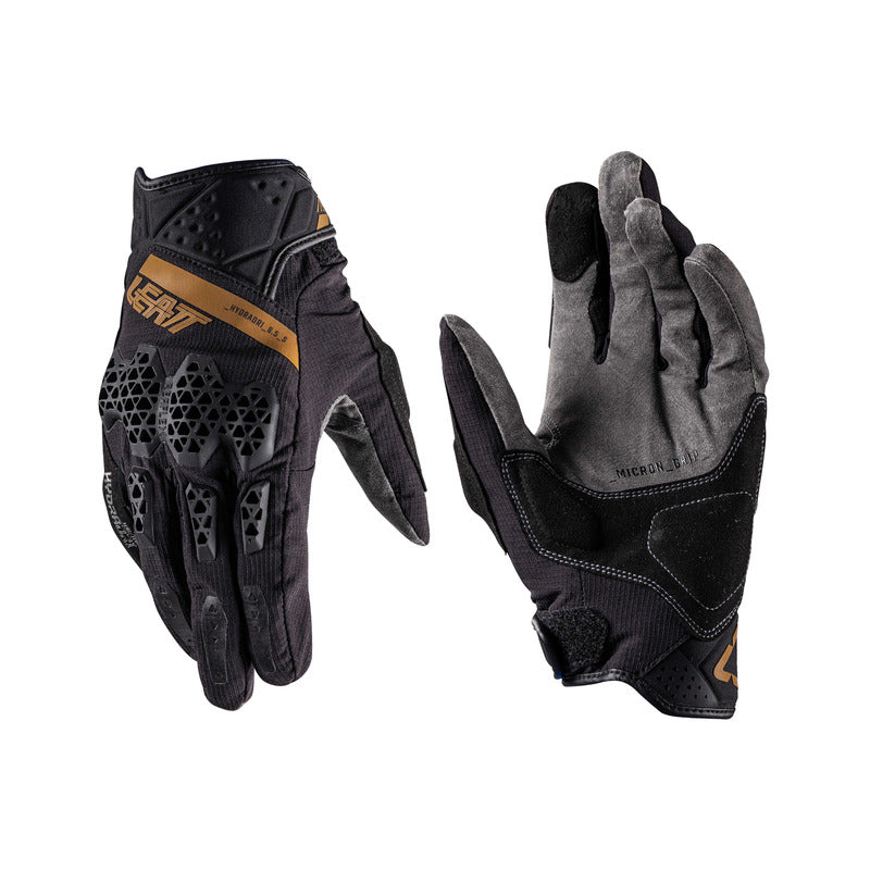 RĘKAWICE MOTOCYKLOWE LEATT ADV HYDRADRI 6.5 SHORT STEALTH BLACK GREY 3XL 1