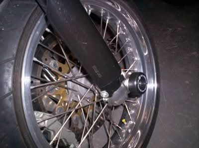 SLIDERY PRZEDNIEGO ZAWIESZENIA RG RACING YZ(F)/WR 250 THRU 450 & GASGAS 125, 250, 450 BLACK 1