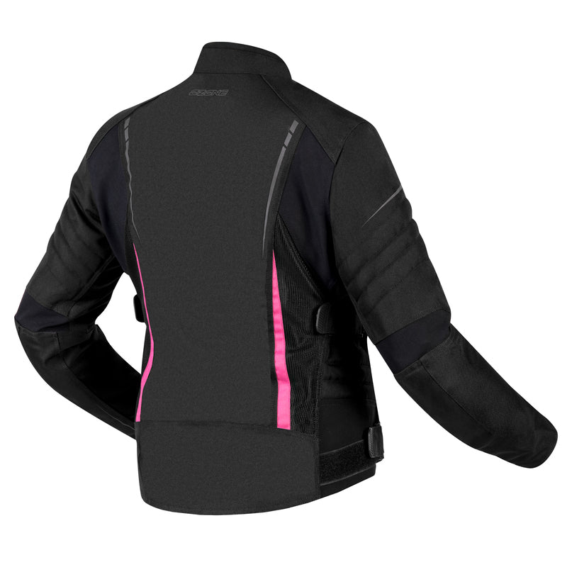 Kurtka Tekstylna Ozone Flow Lady Black/Pink 4 234707_ZAL494568.jpg