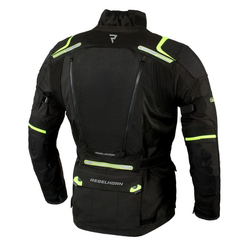 Motocyklowa Kurtka Tekstylna Rebelhorn Cubby III Black/Flo Yellow 3 154695_ZAL321552.jpg