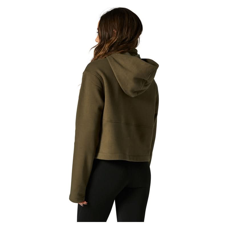 Bluza z Kapturem na Zamek Fox Lady Calibrated Dwr Olive Green 2 231141_ZAL450759.jpg