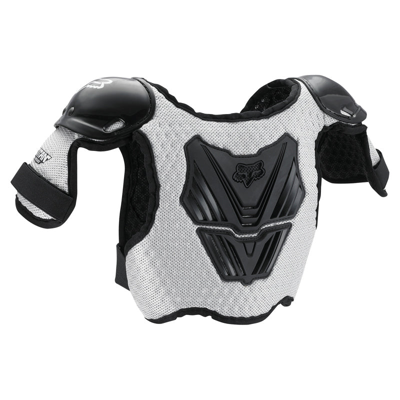 Ochraniacz Klatki Piersiowej Junior FOX Peewee Titan Roost Deflector Black Silver 3 221204_ZAL422386.jpg
