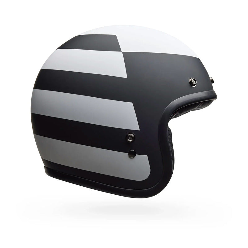 Kask Motocyklowy Bell Custom 500 Parlor Matte Black White 1 344650_ZAL836593.jpg